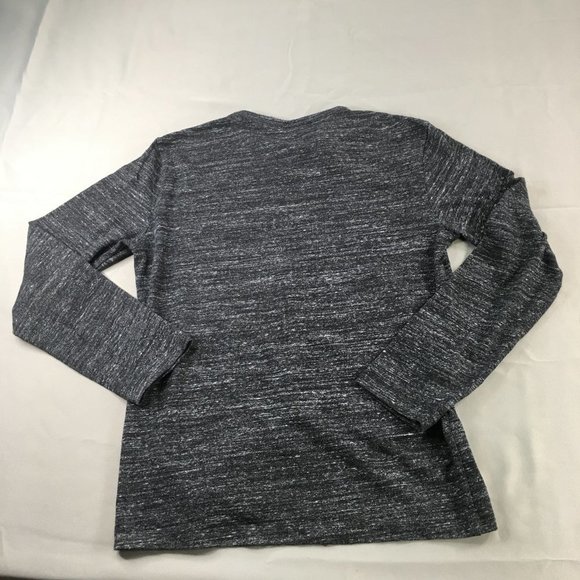 Gap Mens Sweater Gray Medium V-Neck Pullover Casual Comfort Sweatshirt #0502 - Picture 2 of 8